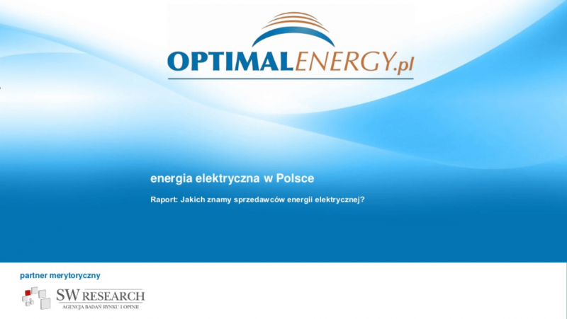 sprzedawcy prądu w Polsce raport